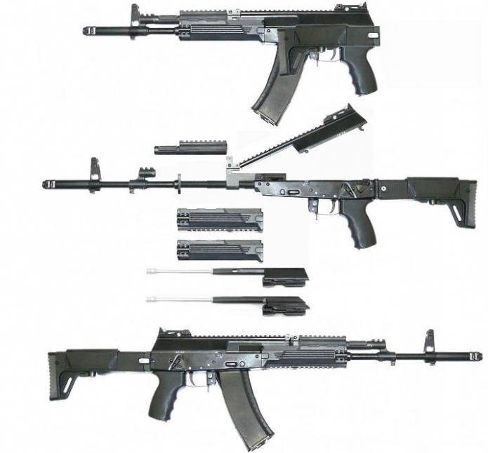 new Kalashniki assault rifles