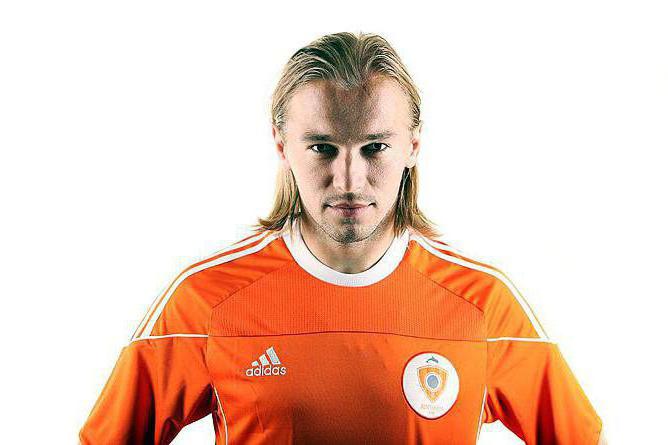 Russian striker Danishevsky Alexander Vladimirovich