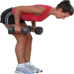 Exercises with dumbbells for weight loss - an excellent opportunity to do without leaving home