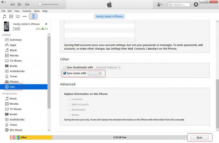 how to transfer notes from iphone to computer