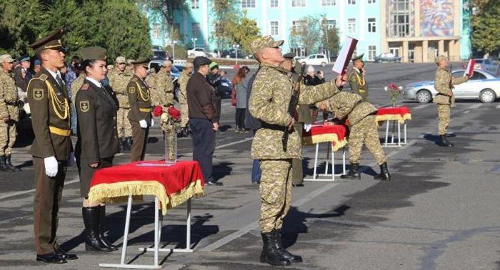  swearing-in by the soldiers of the Russian army