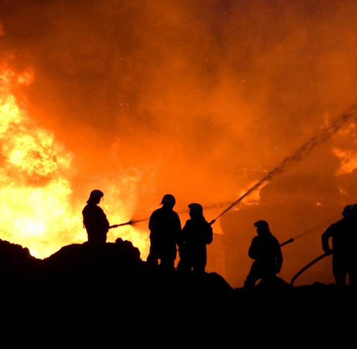 Elimination of a fire is a coordinated work of firefighters