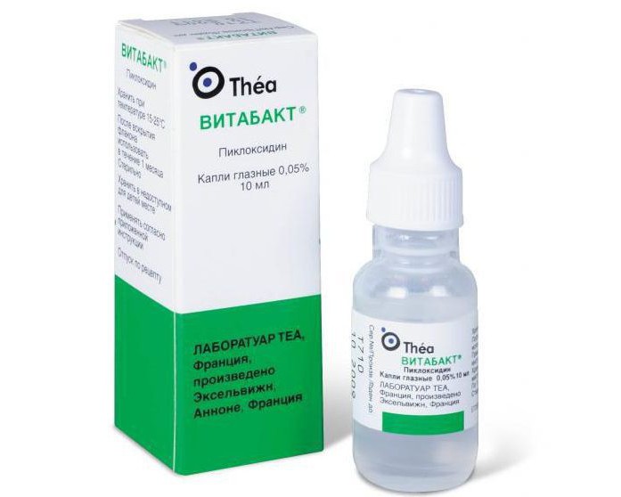 antibacterial eye drops when wearing lenses